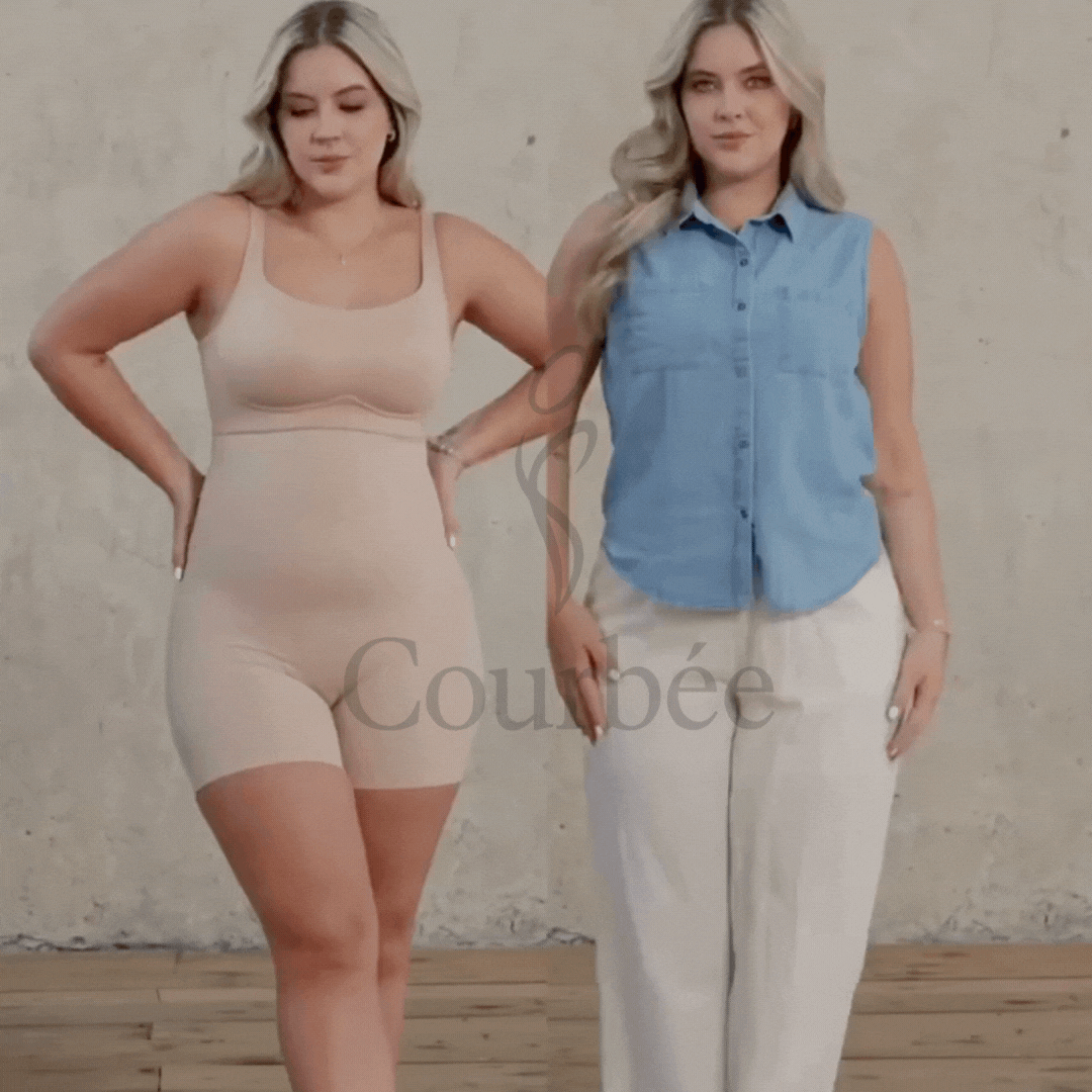 Courbée Short Faja Escultor de Silueta tiro alto